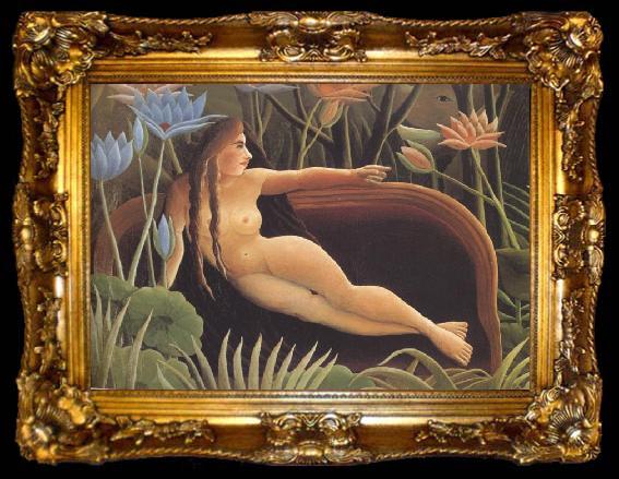 framed  Henri Rousseau Detail from The Dream, ta009-2